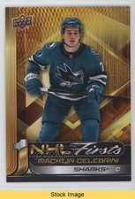 2024 Upper Deck Series 2 NHL Firsts Achievement Macklin Celebrini Rookie RC READ