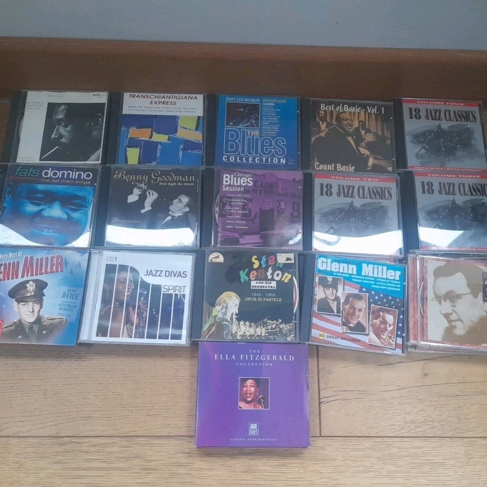 JOB LOT OF 60+ X JAZZ SWING BIG BAND BOP CD ALBUMS LOT C - Image 3 of 3