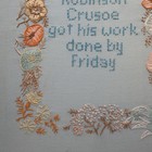 Robinson Caruso Hand Laurel, unframed Needlepoint Canvas, 15” Mesh Multicolor — photo 3