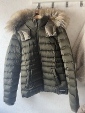 Calvin Klein Jeans Damen Steppjacke kurz grü...