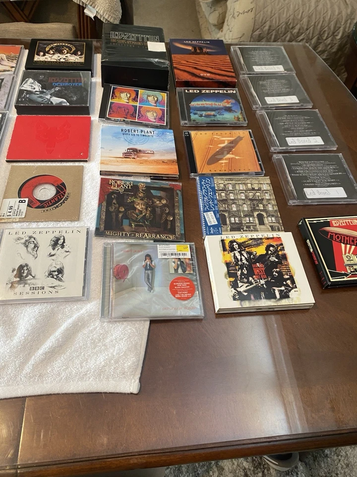 Led Zeppelin CD / DVD Collection Look! 40 Items Many Sealed All A+ Conditionwise - Image 3 of 4