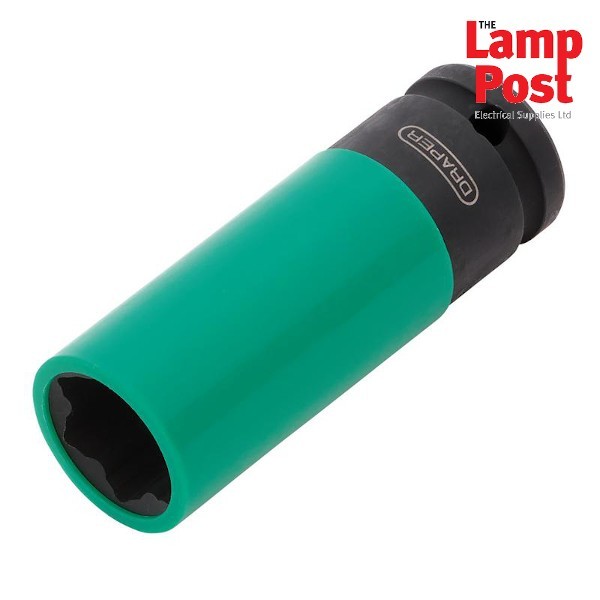 Draper 1/2" Drive Wheel Nut Socket 1/2" 21mm - Image 3
