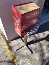 1989 50 Cent Vend 4 Slot Sports Card Center Vending Machine Sports Trading Card