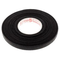 Tesa Klebeband Gewebeband 9Mm X 15M Pet-Wolle Isolierband Schwarz Abriebfest