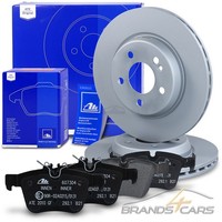 ATE Bremsscheiben Ø300 +BelÄGe Hinten FÜR Mercedes C-KLASSE W205 S205 A205 C205