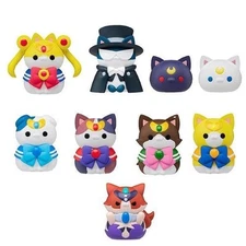 Sailor Moon In The Name of Mewn Cat Megahouse 1-Inch Mini-Figure