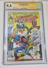 AMAZING SPIDER-MAN #367 CGC 9.4 SS SIGNED/SKETCHED  BY MARK BAGLEY! RED SKULL!