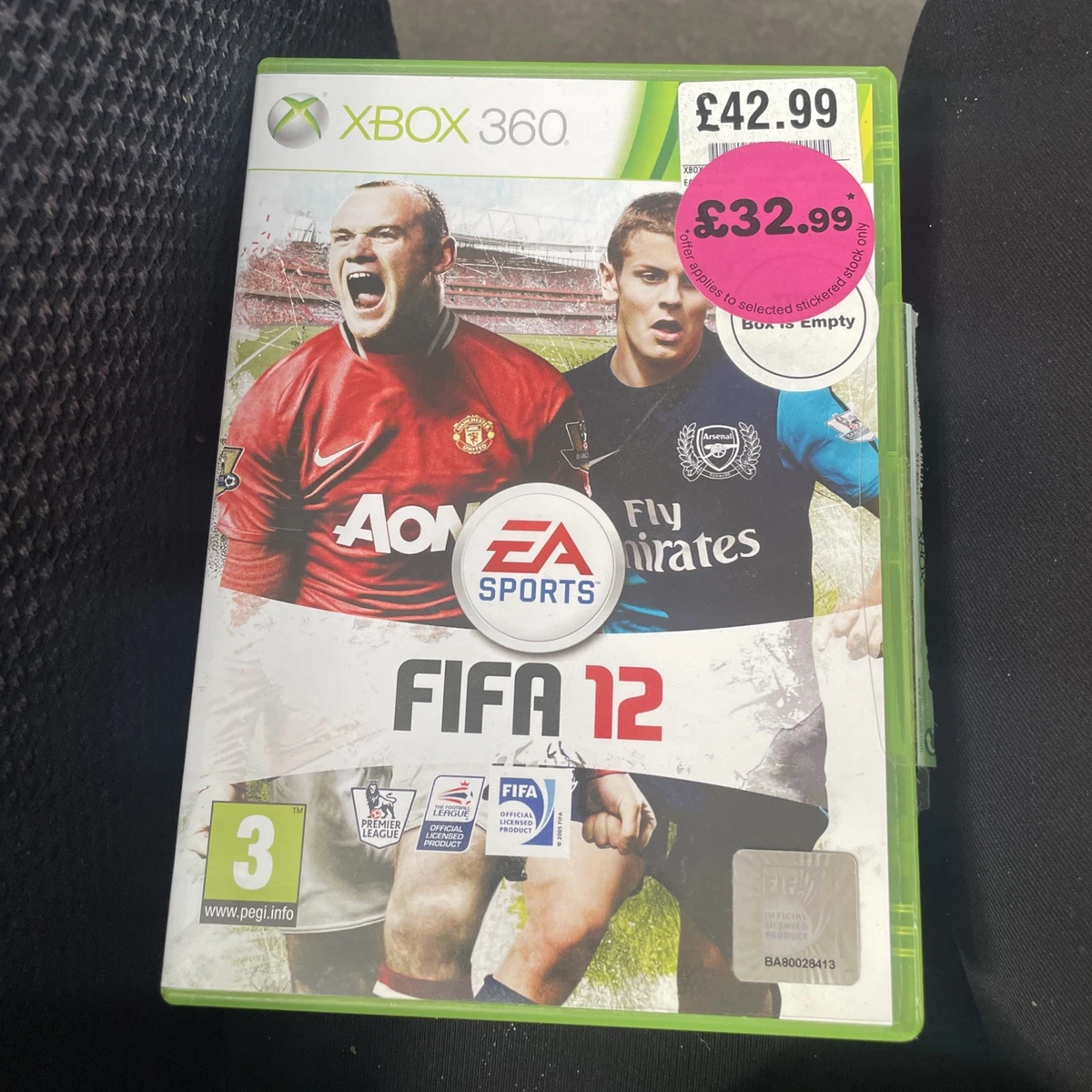 Jeu FIFA 12 Xbox 360 - Complet CIB PAL FR - Très Bon état