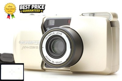 Flawless [MINT] Olympus μ mju Zoom 105 35mm Point & Shoot Film Camera From JAPAN