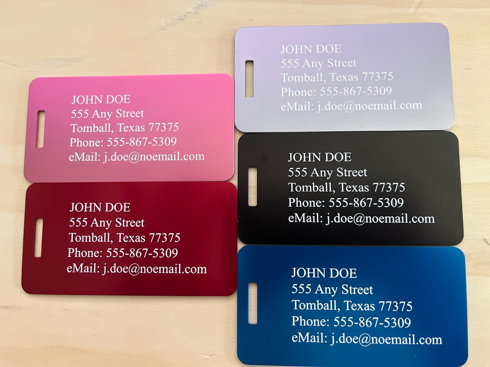 And Bag Tags!
