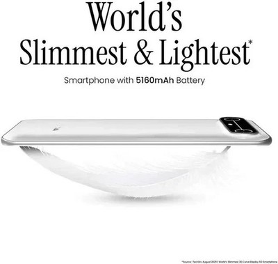 Tecno Pova Slim 5G (White, 128GB 8GB RAM) Dimensity 6400 5G Global