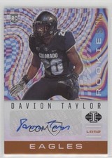 2020 Panini Illusions Rookie Signs Orange Davion Taylor #RS38 Auto 7eo