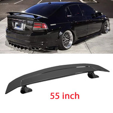 Rear Trunk Spoiler Lip Roof Tail Wing 55inches Black For Acura Tl U