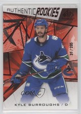 2021 SP Game Used Authentic Rookies Red Fragment 31/205 Kyle Burroughs #134 rh0