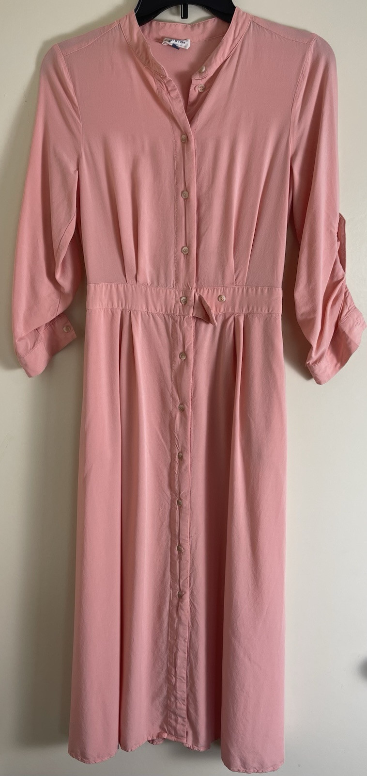 FILA Abito camicia midi donna COURT & ROWE bottoni davanti fattoria Cottagecore taglia 0