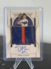 2024 Panini National Treasures - Prospect Material Signatures Drew Gilbert...