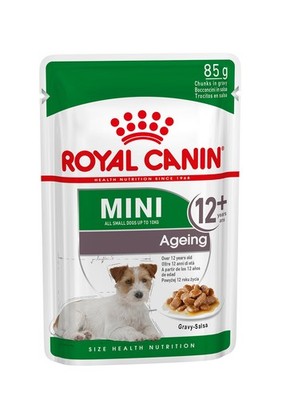 Mini Ageing 12+ Senior in Gravy Wet Dog Food, 85g - SINGLE POUCH