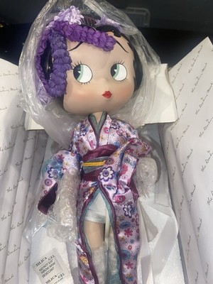 Danbury Mint GEISHA  Betty Limited Edition Betty Boop Porcelain Doll New In Box
