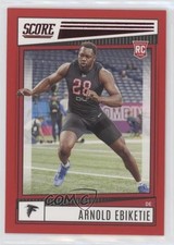 2022 Score Rookies Red Arnold Ebiketie #358 0b3