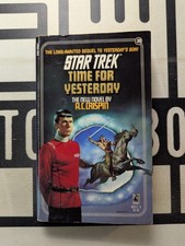 Star Trek Time for Yesterday by A.C. Crispin 1988 Paperback Vintage Spock Kirk