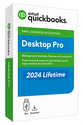 #ad #ad Intuit Quick Books Desktop Pro Plus 2024 USB Lifetime License 1 User $125.99