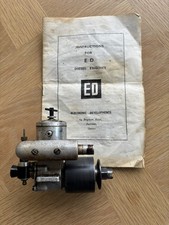 Vintage ED Model łodzi Morska głowica chłodzona wodą Diesel 3,5 cm3