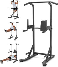 Pull up Bar Free Standing Workout Equipment, Power Tower Dip Station for Home Gy