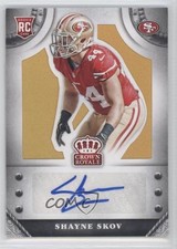 2014 Panini Crown Royale Rookie Signatures Gold 18/35 Shayne Skov #S-SS Auto 0f8