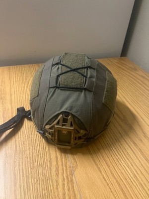 crye precision airframe helmet: Medium, ranger green, Wilcox base plate