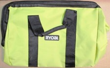 RYOBI SOFT SIDED LARGE 18" TOOL BAG HOLDS 4 TOOLS BATTERIES CHARGER  MORE - NEW