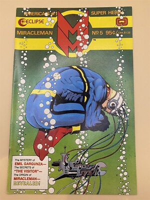 Miracleman #5 Alan Moore Eclipse Comics 1986 fast neuwertig