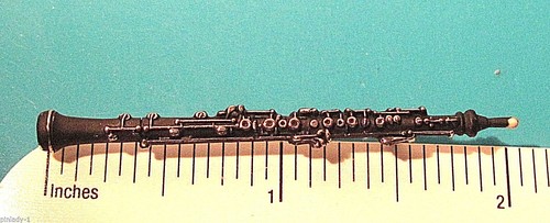 OBOE miniature - hat pin , tie tac , lapel pin , hatpin GIFT BOXED
