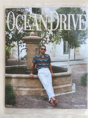 Ocean Drive MIAMI Magazine MARIO CARBONE Martha Graeff  Wyclef Jean May 2023 NEW