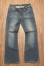 Womens Levi's Blue Slight Curve Boot Cut Jeans Size 8 / 29 - pre-owned