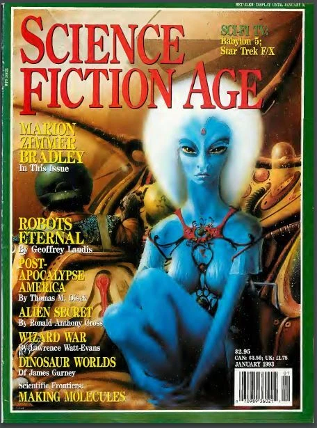 SCIENCE FICTION AGE MAGAZINE 46 Classic Issue Collection On USB Thumb Drive - Image 4 of 4