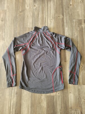 Chemise Technique REI Co-op Homme - Taille XS - Gris - Quart Zip - Manches Longues