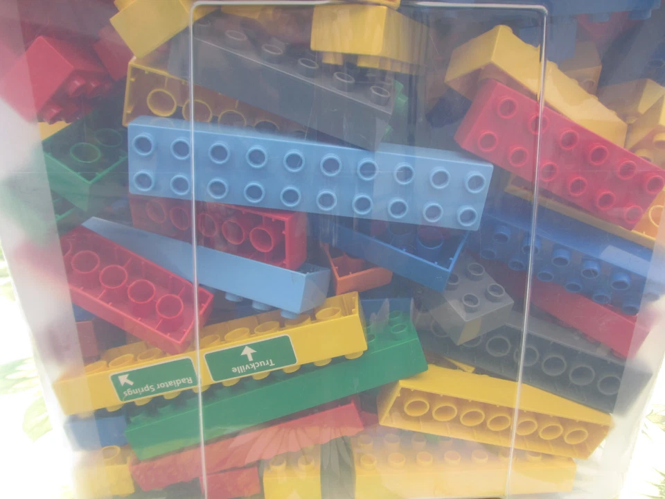 10 Lego Duplo große XL Steine 2x6 2x8 2x10 zufällig sortiert - Bild 3 von 4