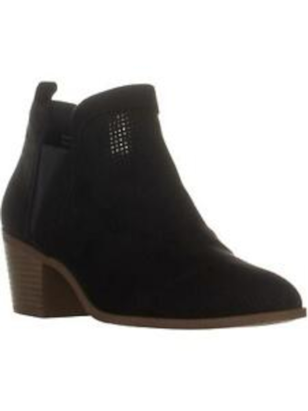 STYLE & COMPANY Womens Black Gore Myrrah Almond Toe Block Heel Booties 6.5 M