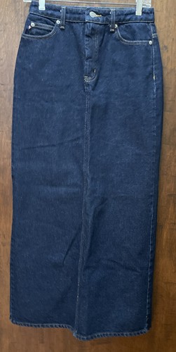 Dark Denim Jean Skirt Size 2 25x39 | eBay