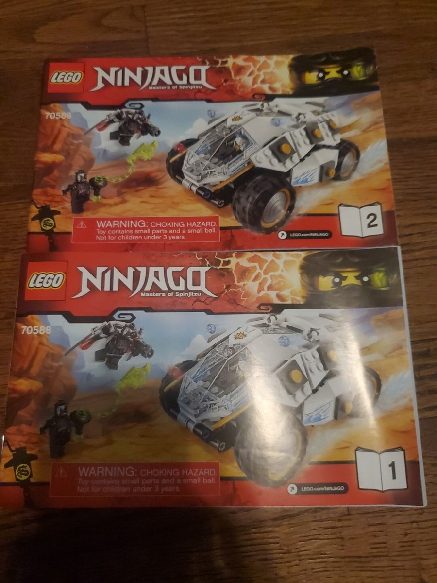LEGO - Ninjago Titanium Ninja Tumbler 70588 - Instruction Manuals