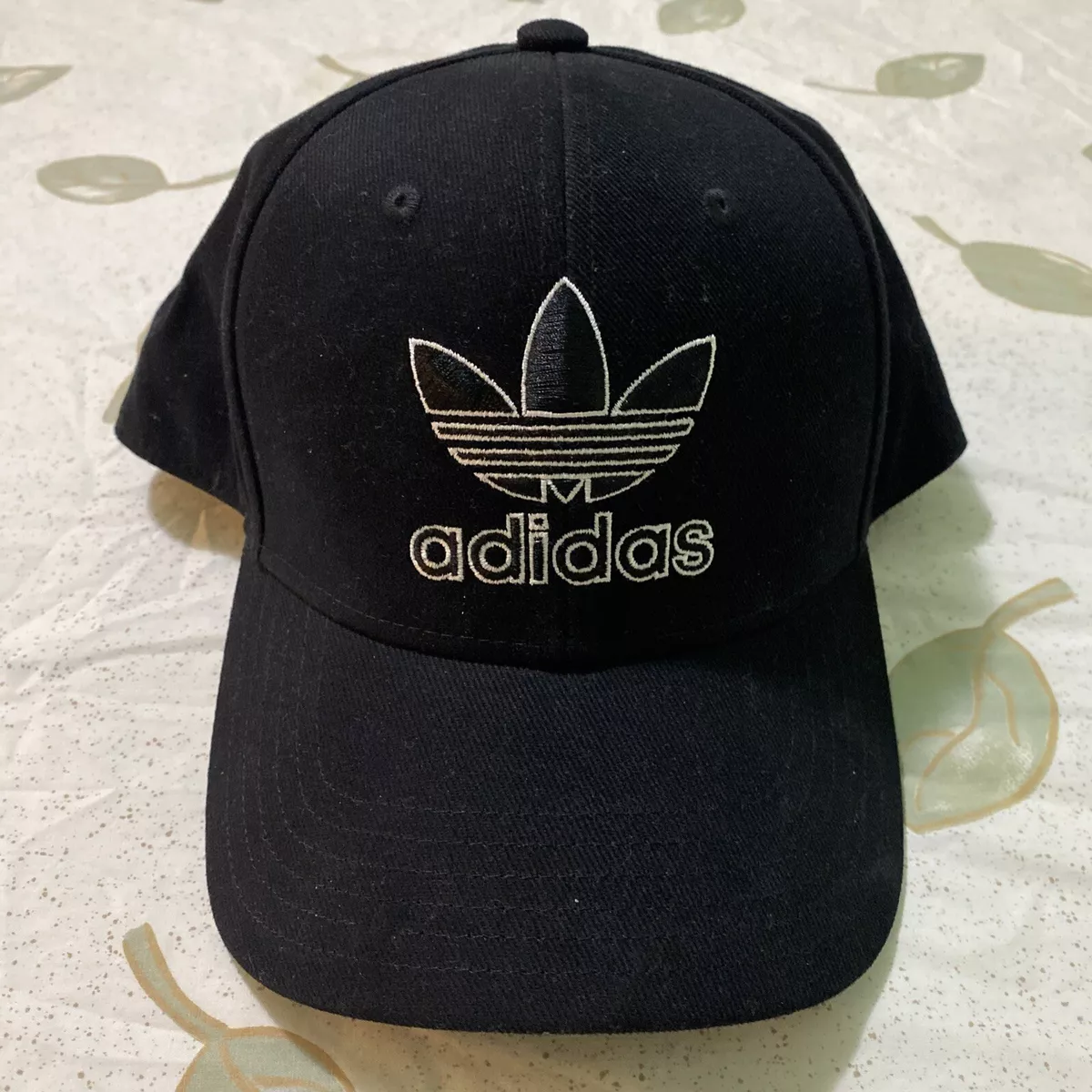 adidas Originals Men's Snapback Baseball Cap Hat Black Green Adjustable |  eBay