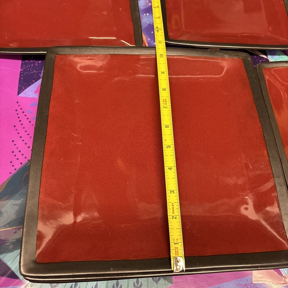 Better Homes & Gardens Anderson Rust Brown Square-Shaped Stoneware 6 Piece - Image 4 of 4