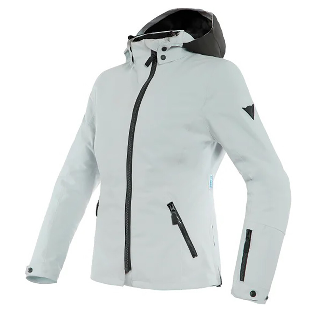 DAINESE MAYFAIR LADY D-DRY JACKET BLACK/GLACIER GRAY/GLACIER GRAY 