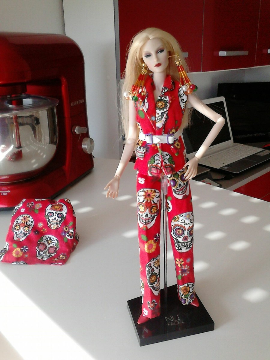 Tenue SylvieT Pour Poupée Fashion Royalty Color Infusion 12,5" - Neuf