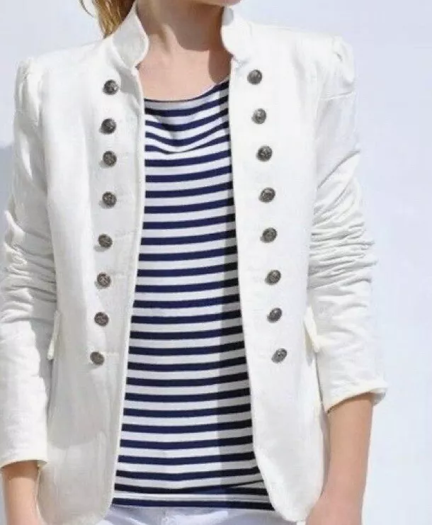 White military blazer clearance womens