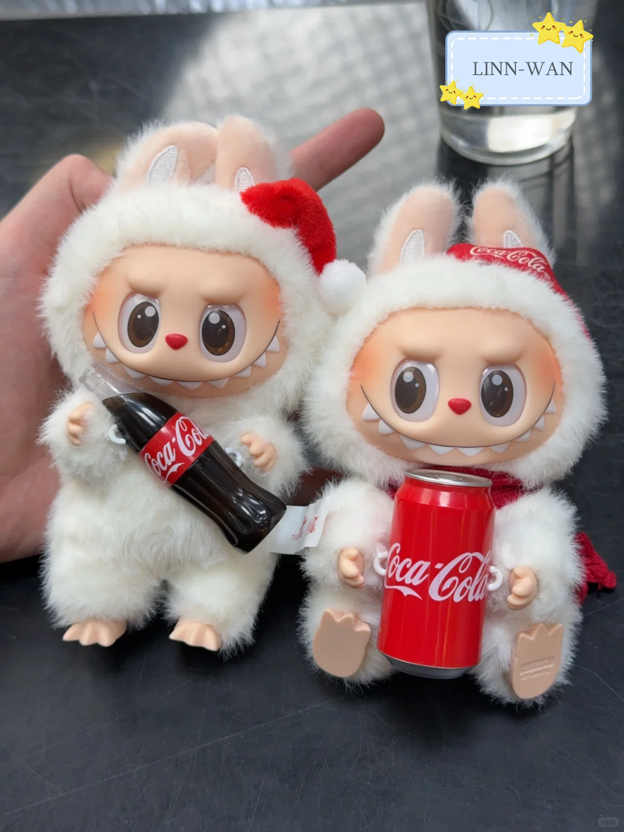 THE MONSTERS LABUBU Coca-Cola フィギュア　4個 POP MART THE MONSTERS × Coca-Cola Labubu Figures