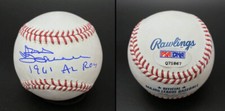 Don Schwall SIGNED ROMLB Baseball +61 AL ROY Boston Red Sox PSA/DNA AUTOGRAPHED