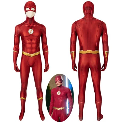 Barry Allen Season 5 Costume Cosplay Suit Jumpsuit - Image 1 of 4