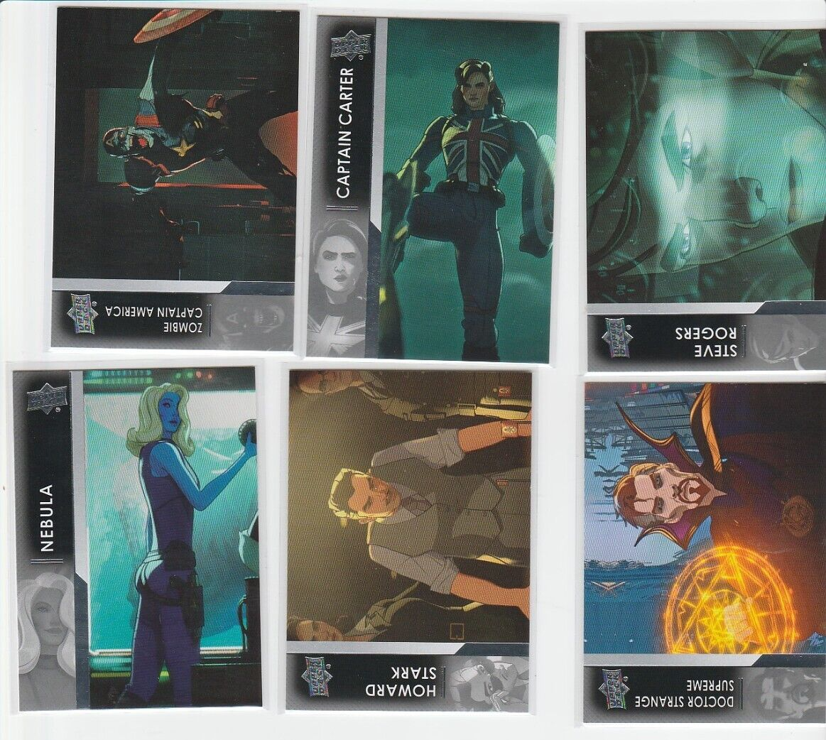 2023 UPPER DECK MARVEL WHAT IF LOT (15) DIFF VARIATION FLAGSHIP