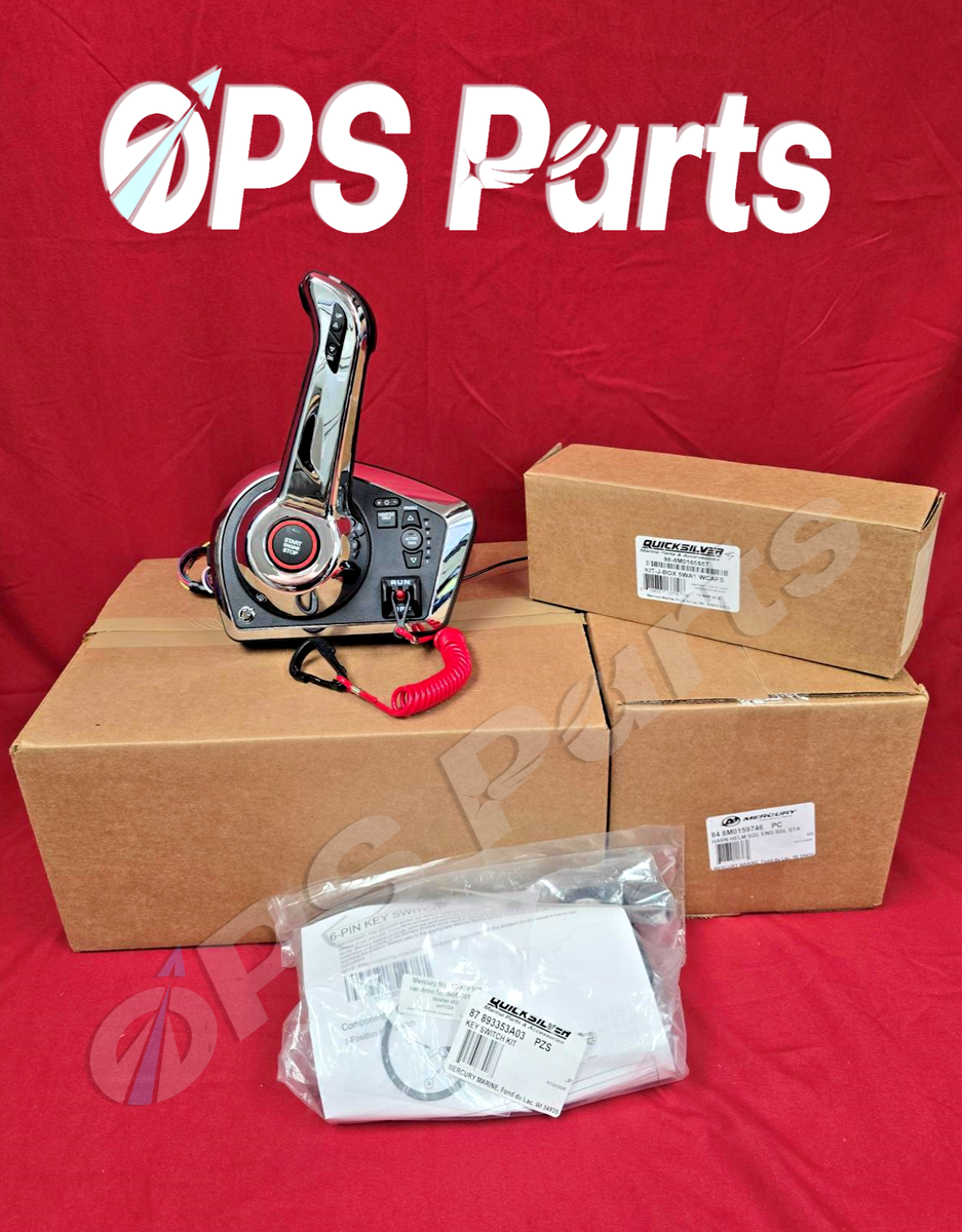 New / OEM Mercury Next Gen Panel Mount DTS Control Rigging Kit